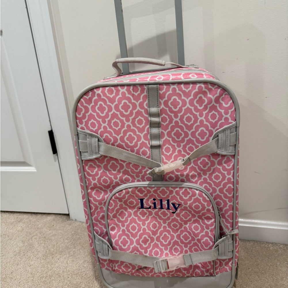 Pottery Barn Kids large rolling suitcase